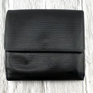 AUTHENTIC Louis Vuitton Marco Wallet. Black.